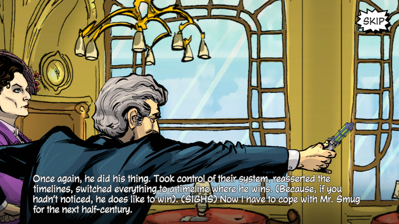 Illustration for article titled Doctor Who Infinity Tells Amazing Stories For A Match-Three Game